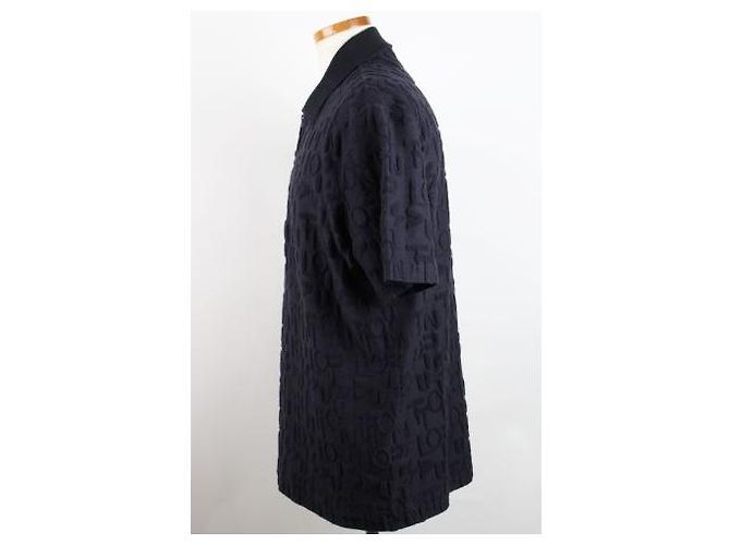 Louis Vuitton Terry-Baumwoll-Poloshirt Navy - Ansicht 3