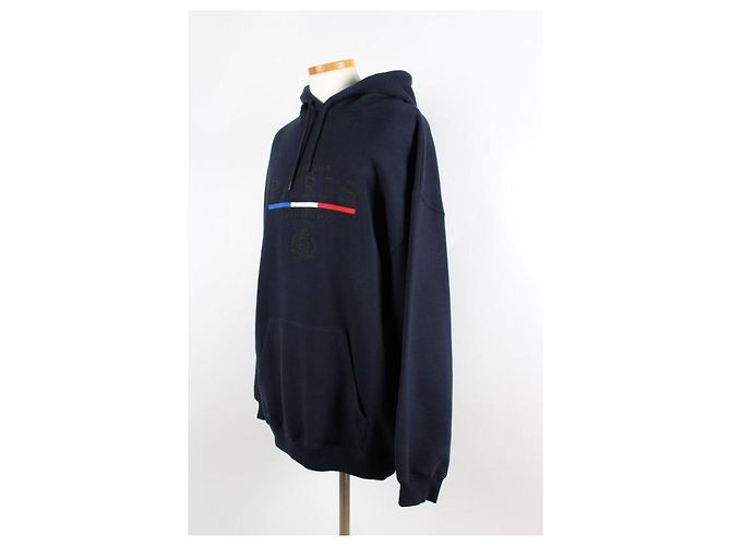 Balenciaga Paris Embroidered Logo Hoodie - Ansicht 2