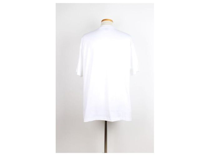 Burberry Monogram Oversized Kurzarm-T-Shirt für Herren Weiß - Ansicht 4