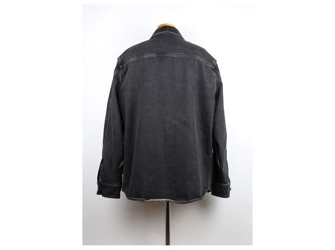 Valentino Schwarze Denimjacke XL - Ansicht 4