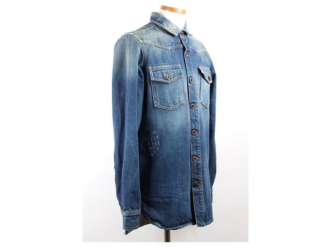 Giacca di jeans Off White blu - vista 6