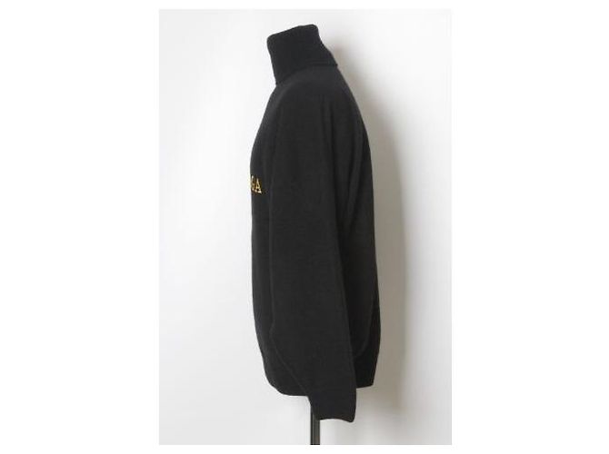 Balenciaga Pull à col roulé brodé Laurel - vue 3