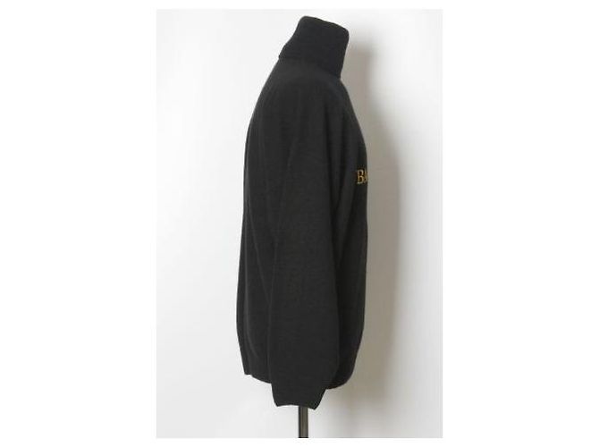Balenciaga Pull à col roulé brodé Laurel - vue 4