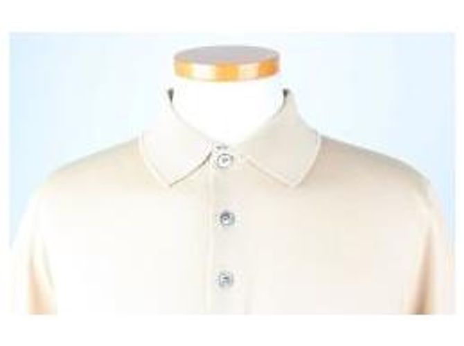 Louis Vuitton Polo clássico de algodão bege - vista 5