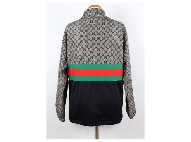 Gucci Giacca antivento in jacquard - vista 4