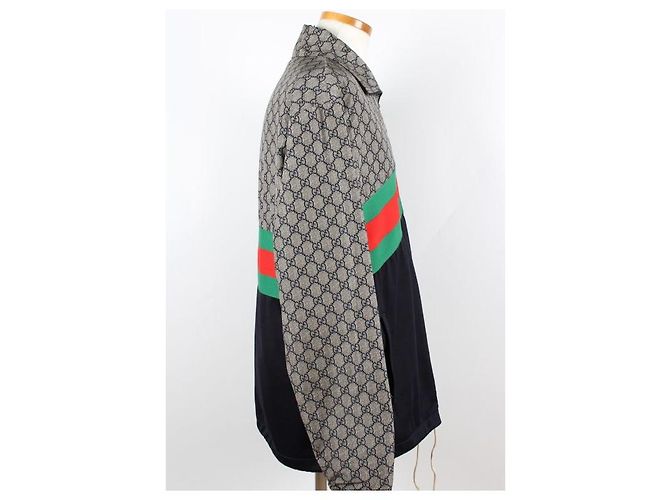 Gucci Giacca antivento in jacquard - vista 5