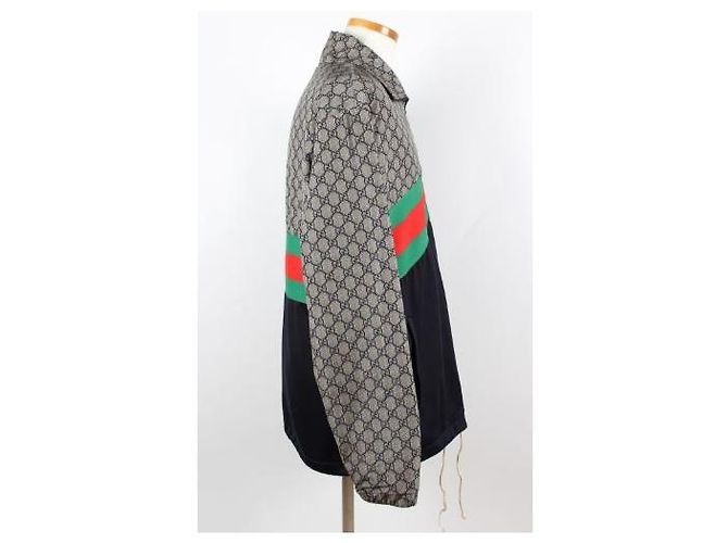 Gucci Giacca antivento in jacquard - vista 6