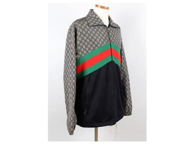 Gucci Giacca antivento in jacquard - vista 7