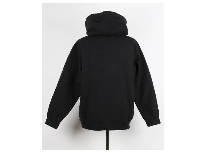 Burberry Box Logo Fleece Hoodie Schwarz - Ansicht 2