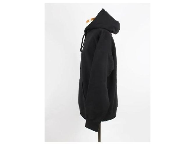 Burberry Box Logo Fleece Hoodie Schwarz - Ansicht 3