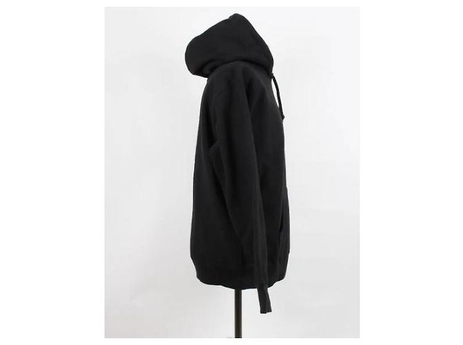 Burberry Box Logo Fleece Hoodie Schwarz - Ansicht 4