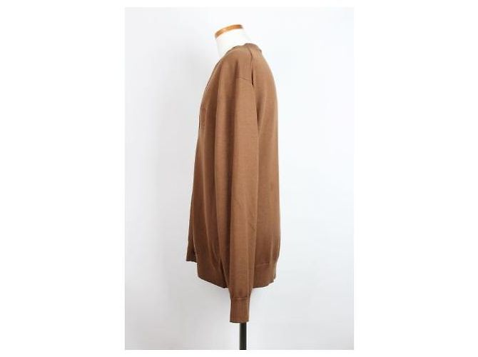 Burberry Wollcardigan Eichenblatt Camel XL - Ansicht 3