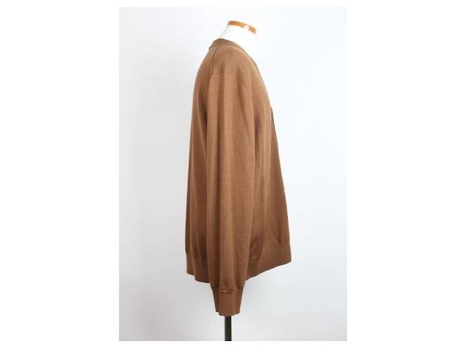 Burberry Wollcardigan Eichenblatt Camel XL - Ansicht 4