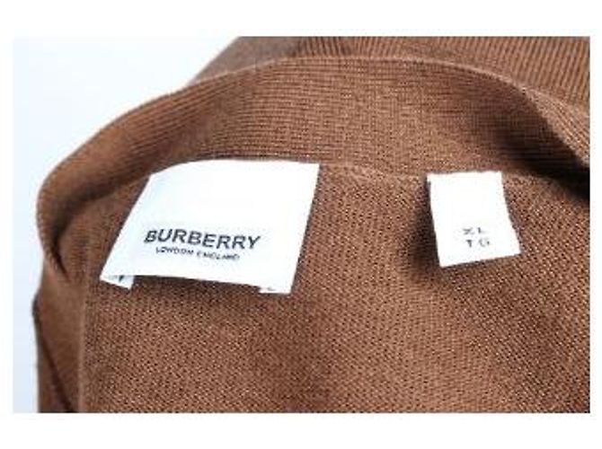 Burberry Wollcardigan Eichenblatt Camel XL - Ansicht 7