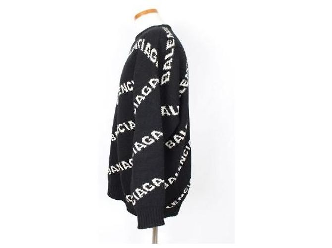 Balenciaga Multi-Logo Strickpullover 34 - Ansicht 2
