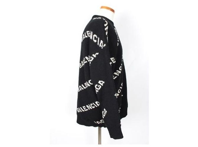 Balenciaga Multi-Logo Strickpullover 34 - Ansicht 3