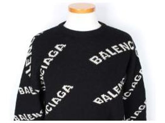 Balenciaga Multi-Logo Strickpullover 34 - Ansicht 5