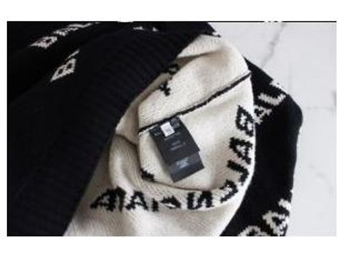 Balenciaga Multi-Logo Strickpullover 34 - Ansicht 8