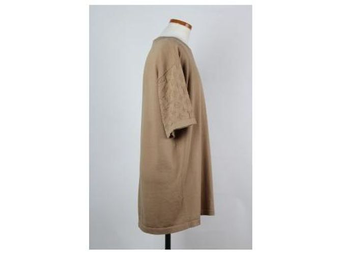Louis Vuitton Strickpullover mit Rundhalsausschnitt und Monogramm-Ärmeln XL - Ansicht 4