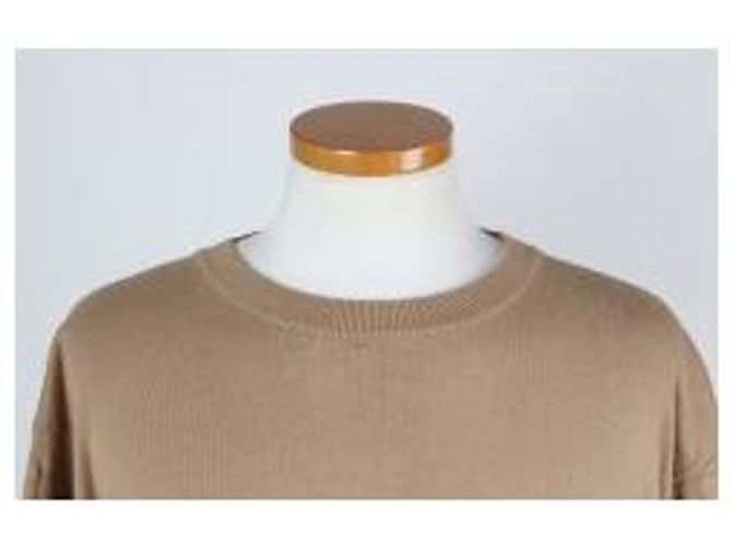 Louis Vuitton Strickpullover mit Rundhalsausschnitt und Monogramm-Ärmeln XL - Ansicht 5