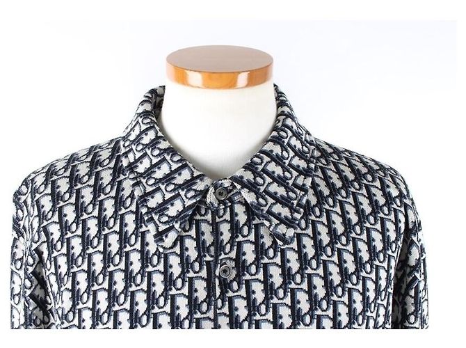 Dior Giacca camicia in maglia Oblique - vista 2