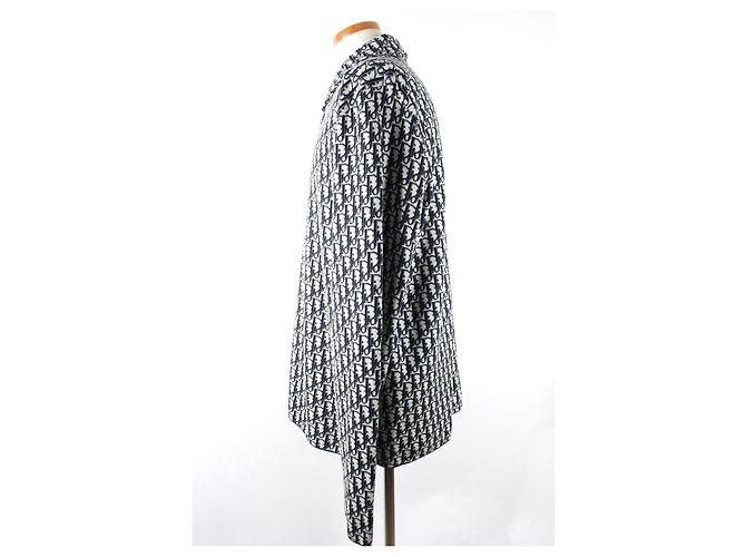 Dior Giacca camicia in maglia Oblique - vista 3