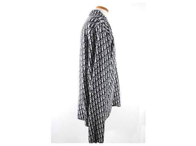 Dior Giacca camicia in maglia Oblique - vista 4
