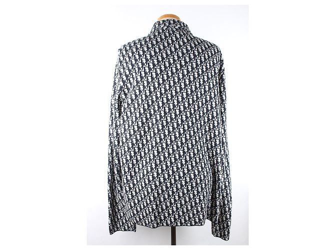 Dior Giacca camicia in maglia Oblique - vista 5