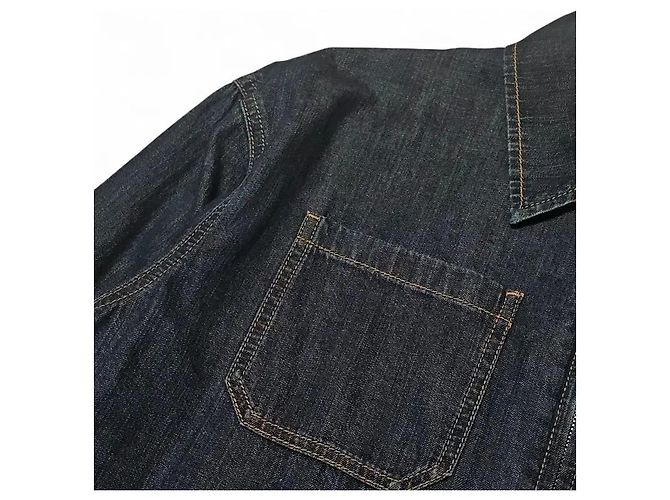 Prada Giacca in denim chiaro con zip
Giacca blu da uomo - vista 9
