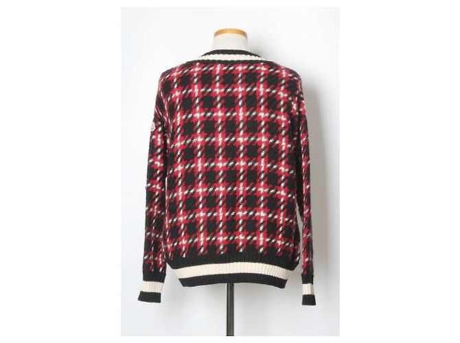 Moncler Wollstrickpullover mit Logo-Patch - Ansicht 2