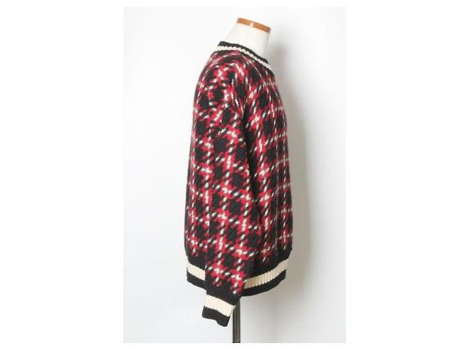 Moncler Wollstrickpullover mit Logo-Patch - Ansicht 4