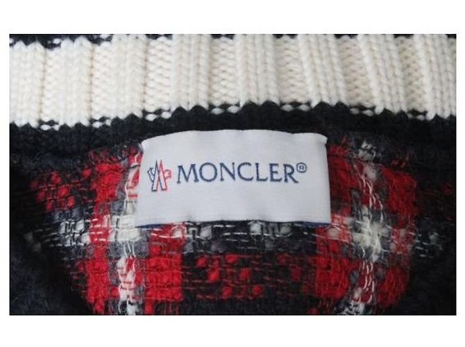 Moncler Wollstrickpullover mit Logo-Patch - Ansicht 8
