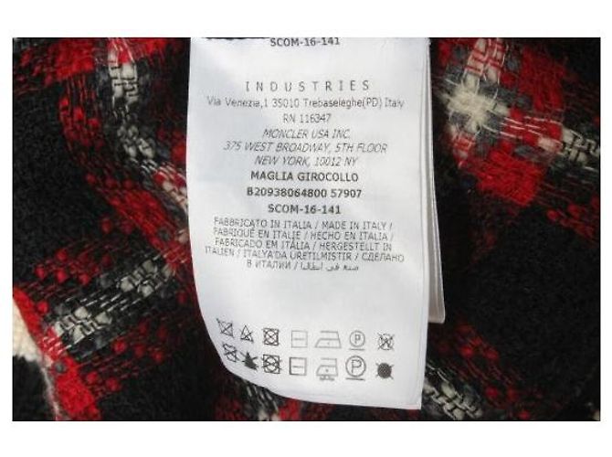 Moncler Wollstrickpullover mit Logo-Patch - Ansicht 9