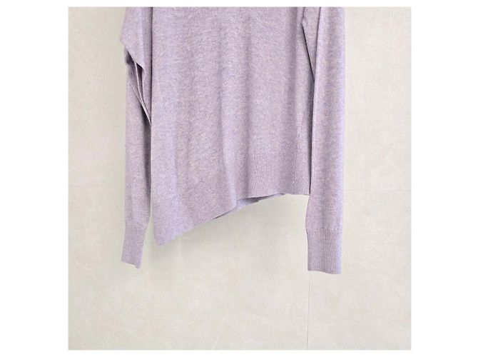 Isabel Marant Asymmetrischer Strickpullover in Lavendel - Ansicht 5