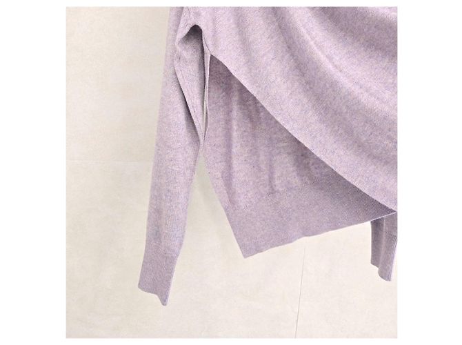Isabel Marant Asymmetrischer Strickpullover in Lavendel - Ansicht 7