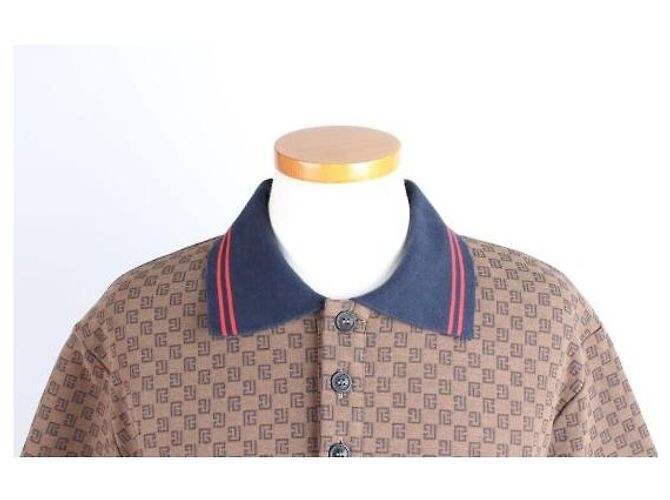 Balmain Monogram PK T-Shirt Brown - Ansicht 5