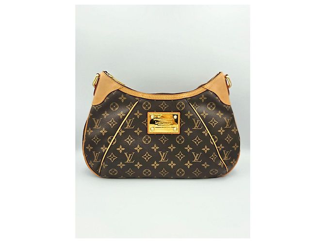 Borsa Louis Vuitton Thames GM Monogram - vista 4
