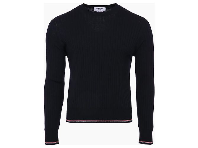 Thom Browne Merinowolle-Pullover im Rippenstrick - Ansicht 2