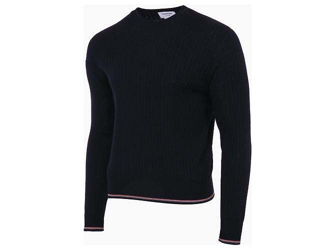 Thom Browne Merinowolle-Pullover im Rippenstrick - Ansicht 3