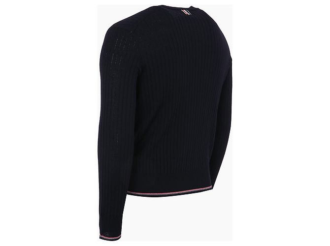 Thom Browne Merinowolle-Pullover im Rippenstrick - Ansicht 5