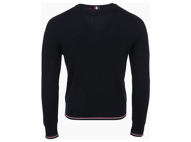 Thom Browne Merinowolle-Pullover im Rippenstrick - Ansicht 6