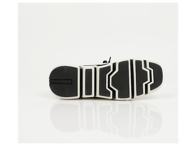 Prada Sneakers Techno Black White - vista 12