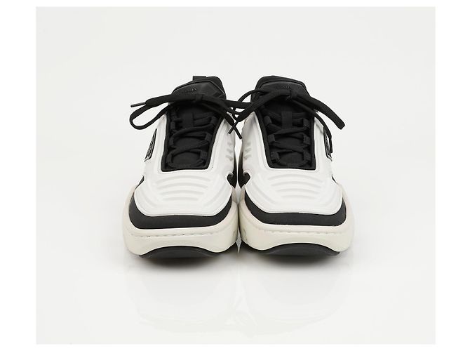 Prada Sneakers Techno Black White - vista 4