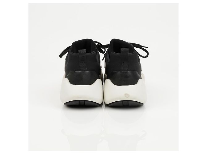 Prada Sneakers Techno Black White - vista 6