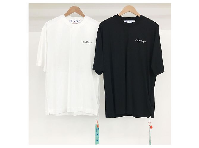 Off White T-shirt a maniche corte Skate - vista 5