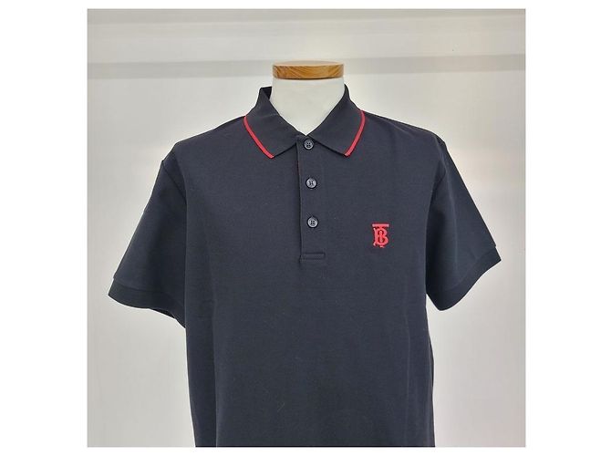 Burberry Polo a maniche corte da uomo Nero - vista 13