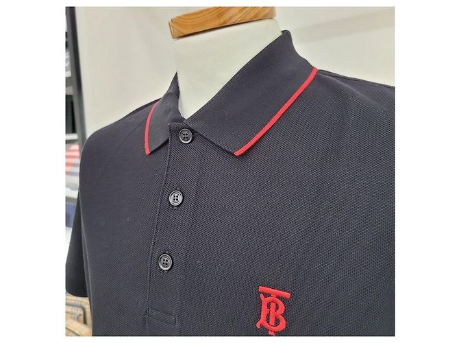 Burberry Polo a maniche corte da uomo Nero - vista 8