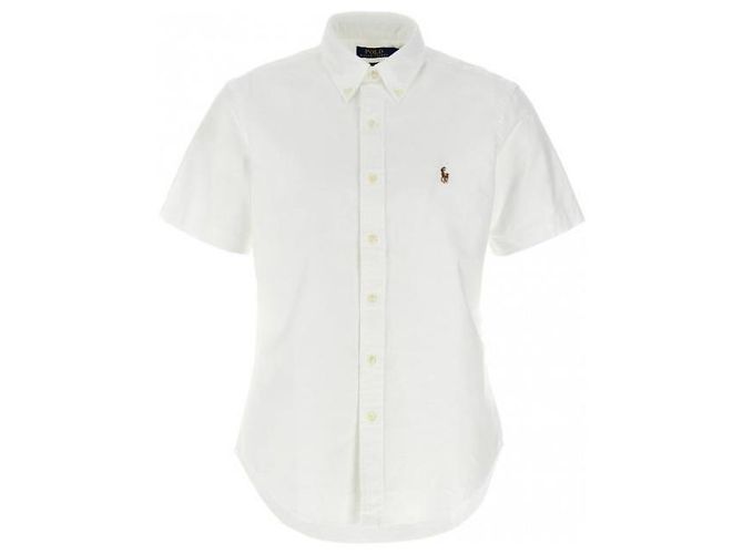 Ralph Lauren Camicia Oxford Custom Fit Pony Chest - vista 4