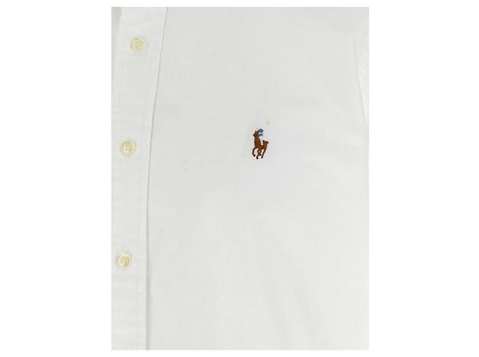 Ralph Lauren Camicia Oxford Custom Fit Pony Chest - vista 7