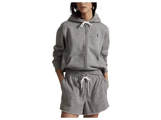 Ralph Lauren Casaco com Capuz e Zíper Logo - vista 6